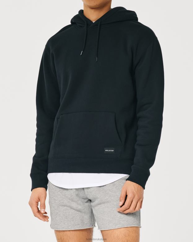 Bottoms Hollister Men Terry Fleece Logo Shorts 5\\ 488201140 Heather Grey